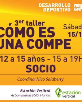 3° Taller: Como és una Compe? - Soci@s AEBA - 12 a 15 años