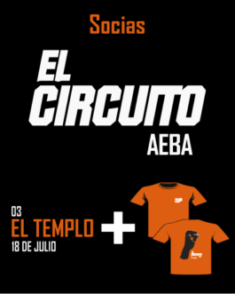 REMERA + El CIRCUITO 3ra Fecha – SOCIA Promo A y B Mujeres